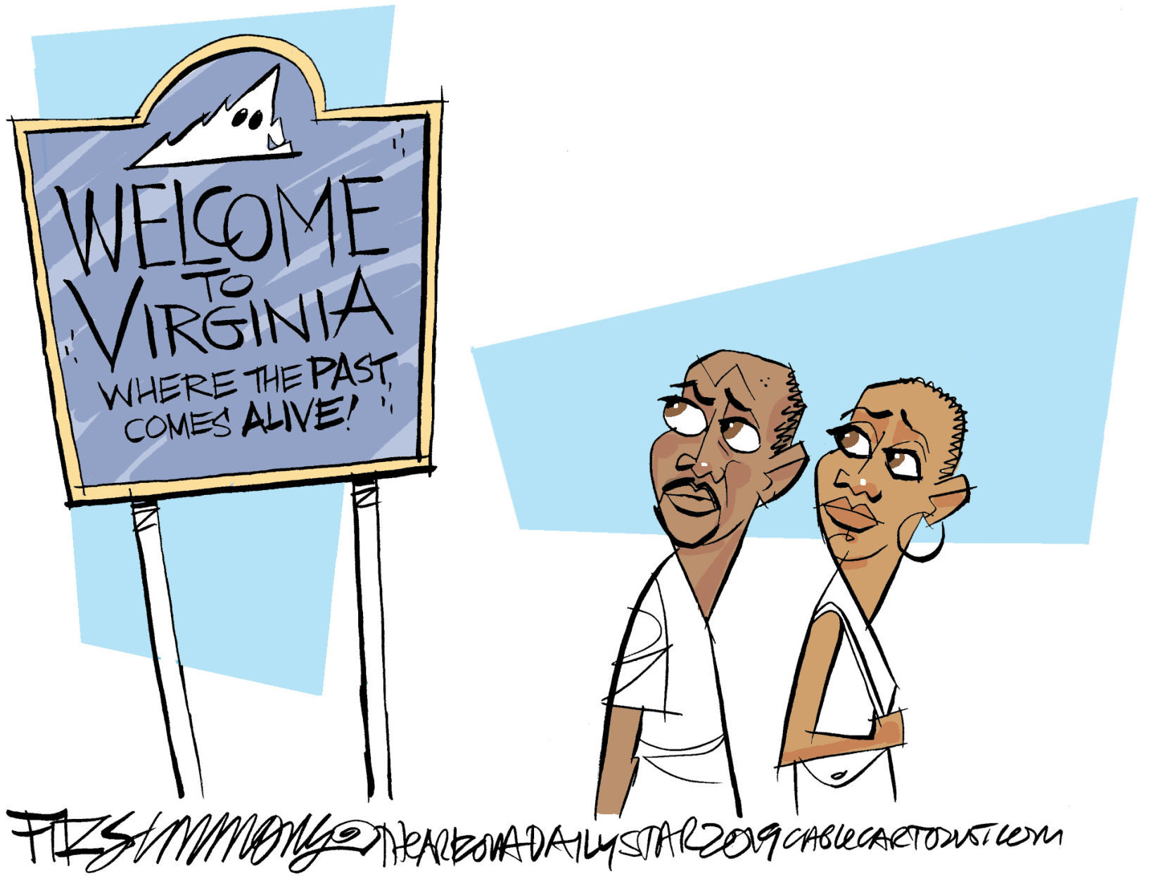 Daily Fitz Cartoon: Virginia